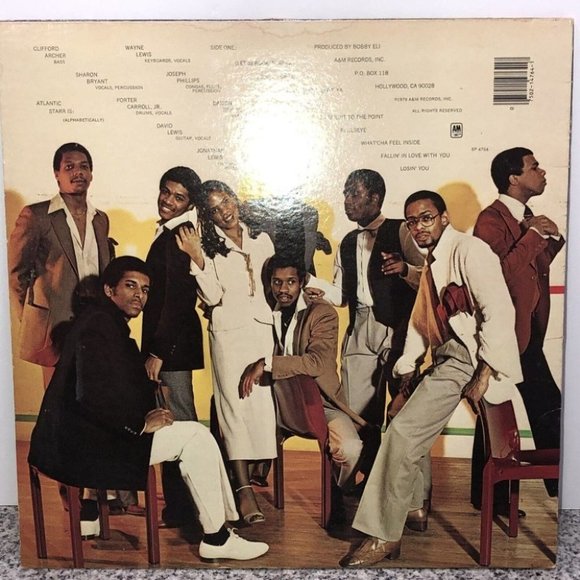 ATLANTIC STARR Straight To The Point LP A&M SP4764 US 1979 VG+ ORIG INNER 13H - Picture 2 of 8